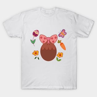 Adorable chocolate easter egg T-Shirt